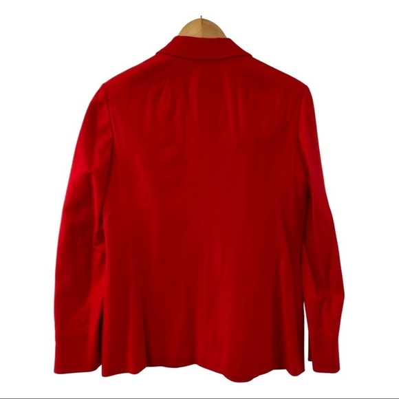 Pendleton Red Virgin Wool Women’s Blazer 10 ($229) - Picture 2 of 5